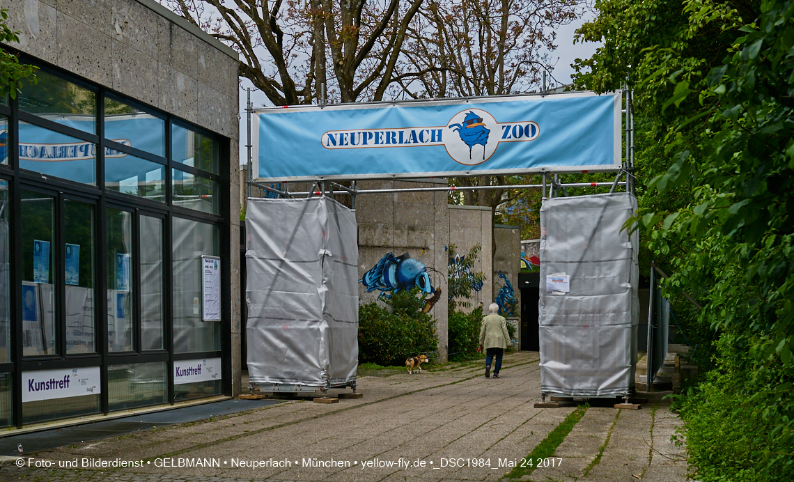 24.05.2017 - Abrissbaustelle Quiddezentrum in Neuperlach